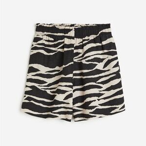 H&M Linen Blend Pull-on Shorts